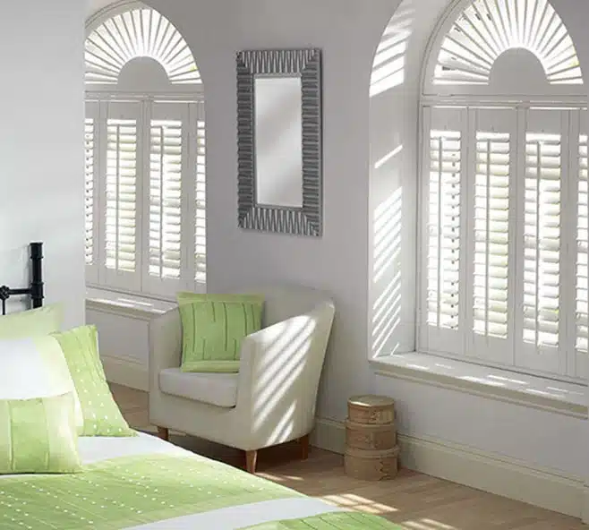 providing customized shaped shutters in london