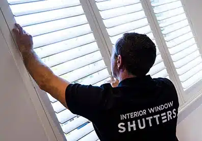 process of window shutter blind in london
